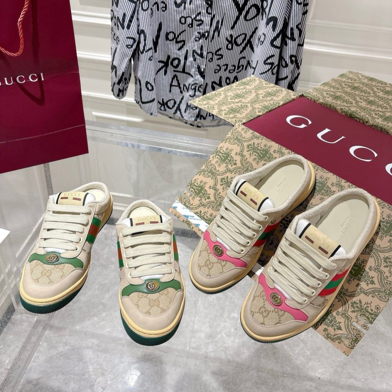 Gucci 半拖脏脏鞋