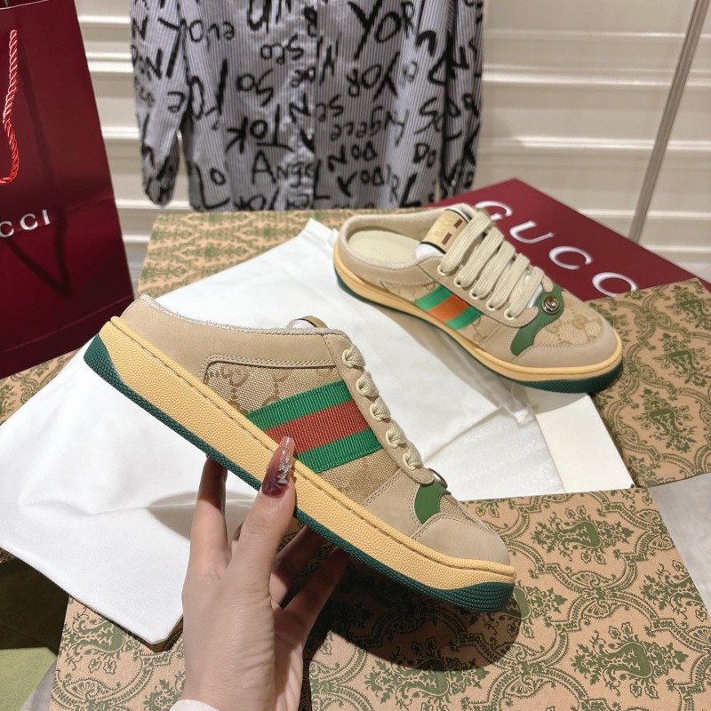 Gucci 半拖脏脏鞋