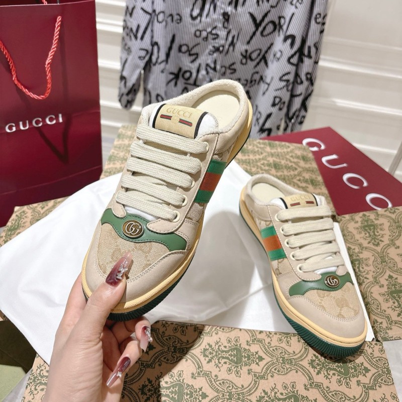 Gucci 半拖脏脏鞋