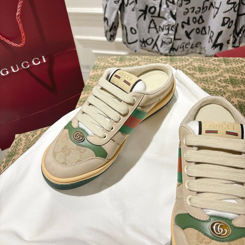 Gucci 半拖脏脏鞋