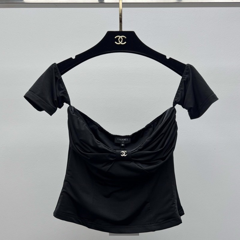 Chanel Off-Shoulder Top