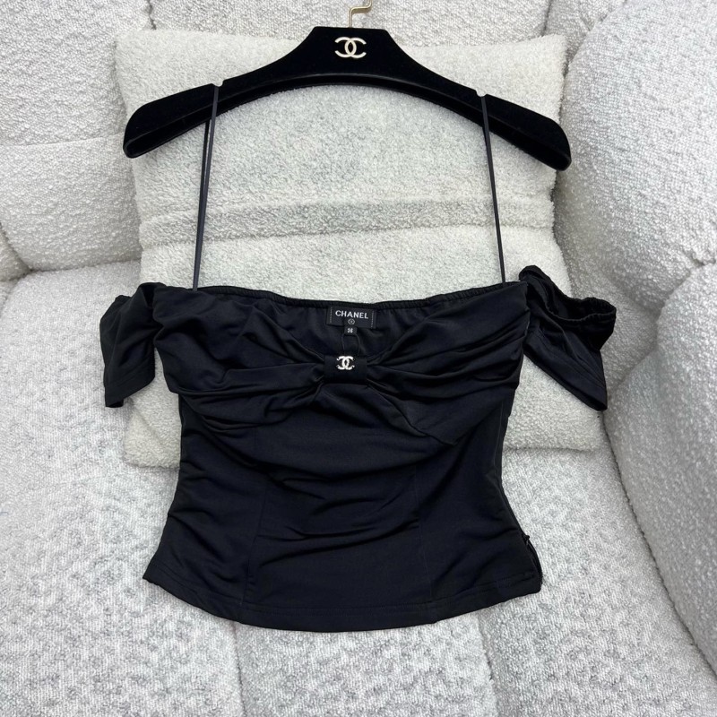Chanel Off-Shoulder Top