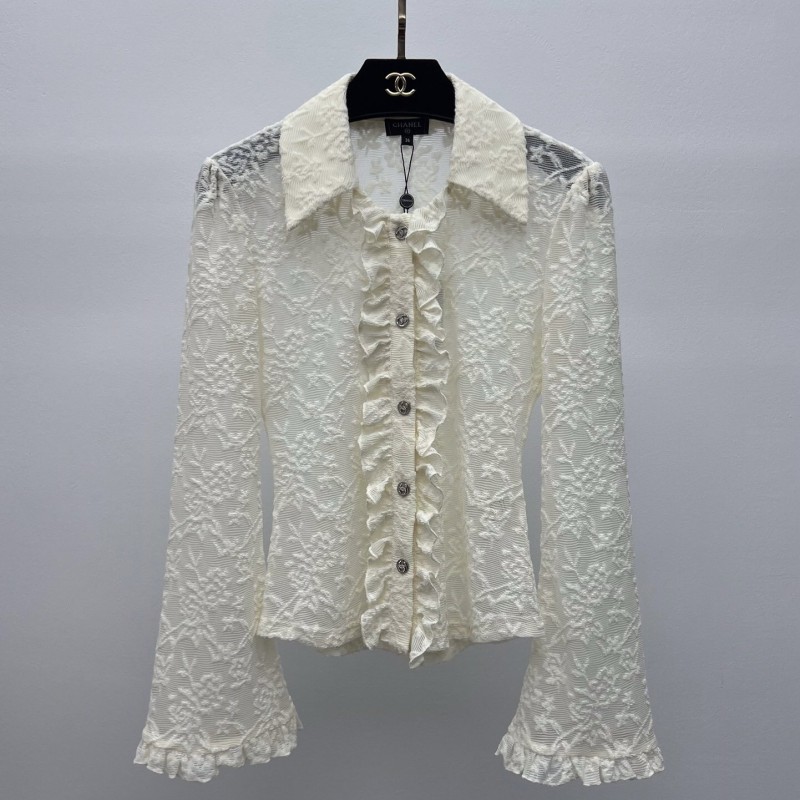 Chanel Lace Shirts 