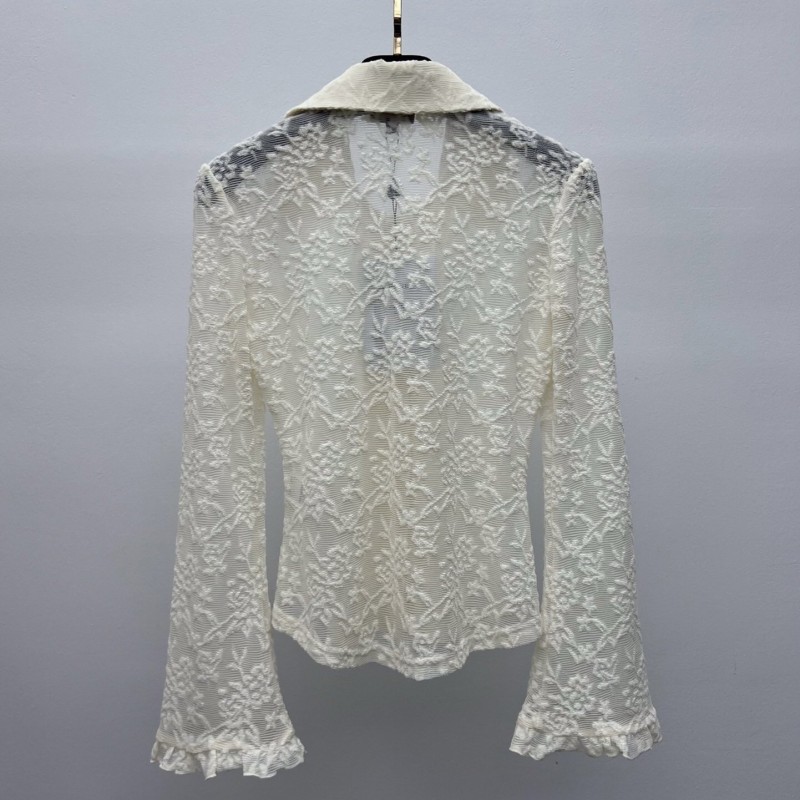 Chanel Lace Shirts 