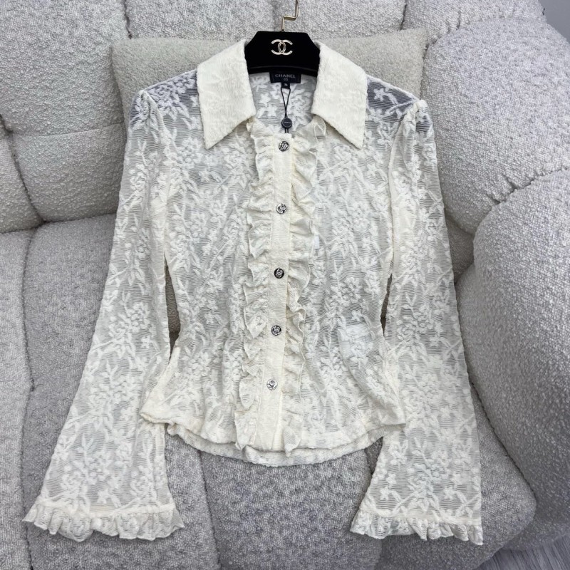 Chanel Lace Shirts 