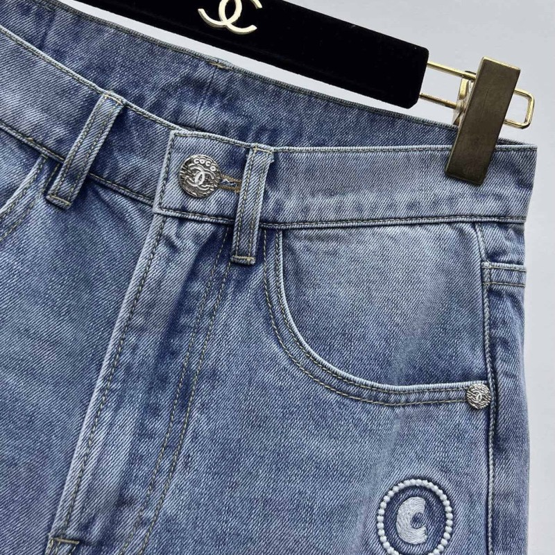 Chanel Denim Shorts
