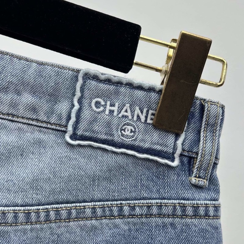 Chanel Denim Shorts