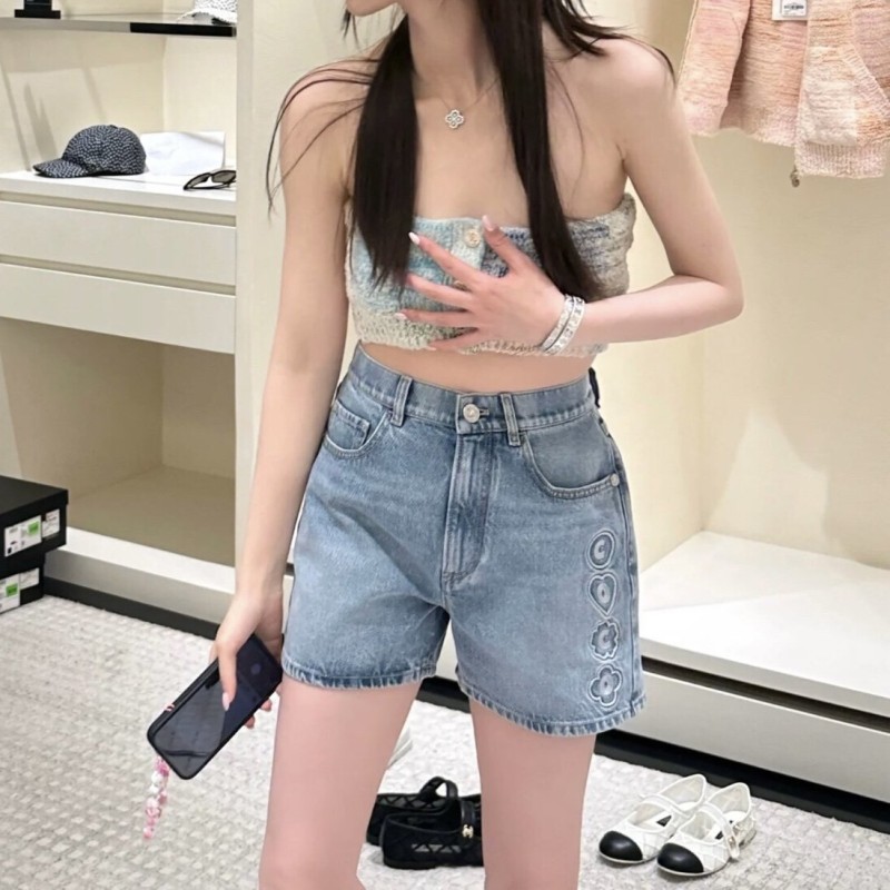 Chanel Denim Shorts
