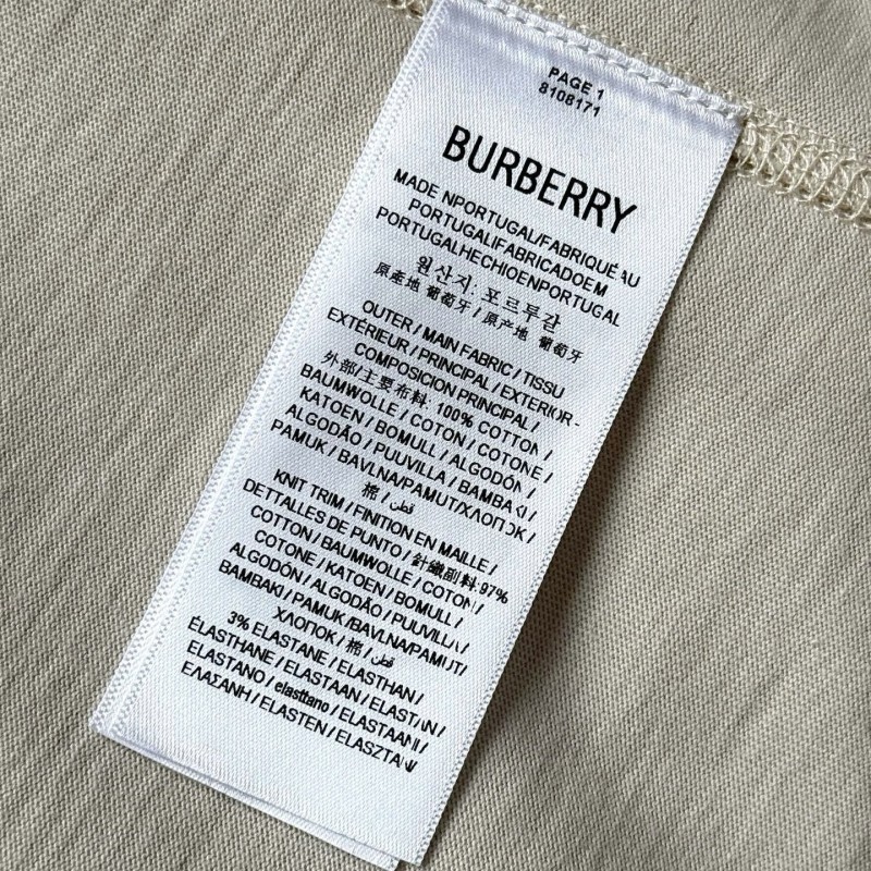 Burberry Unisex  Tee