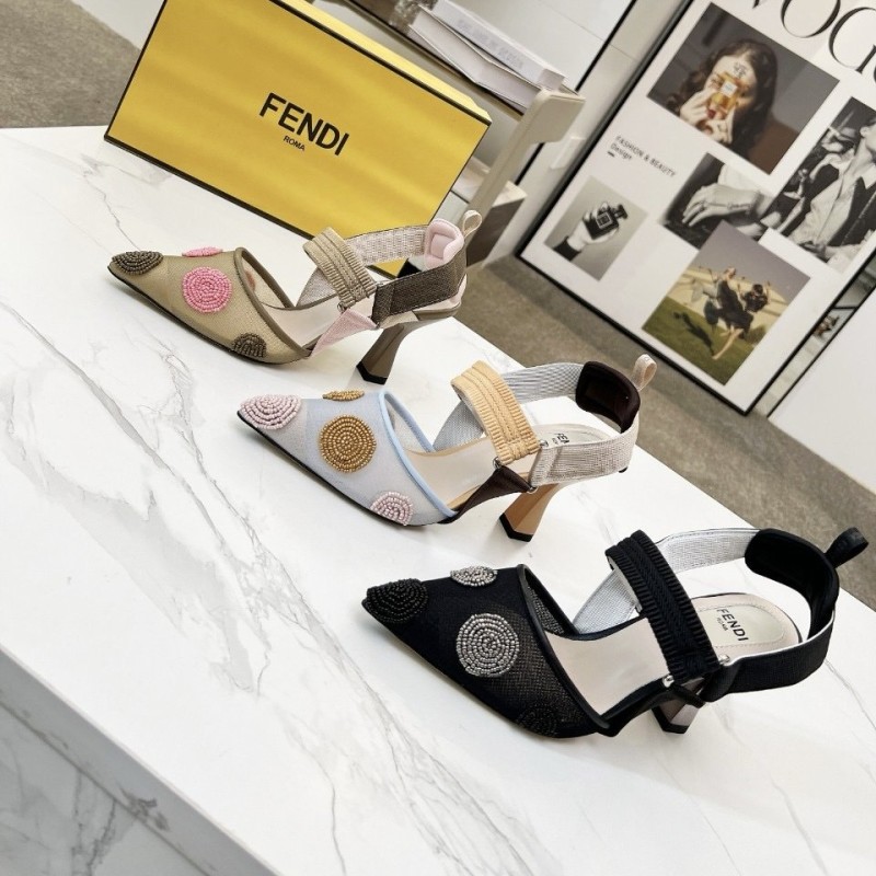 Fendi Heels Sandals