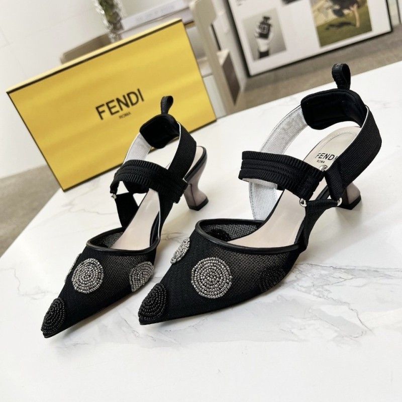Fendi Heels Sandals