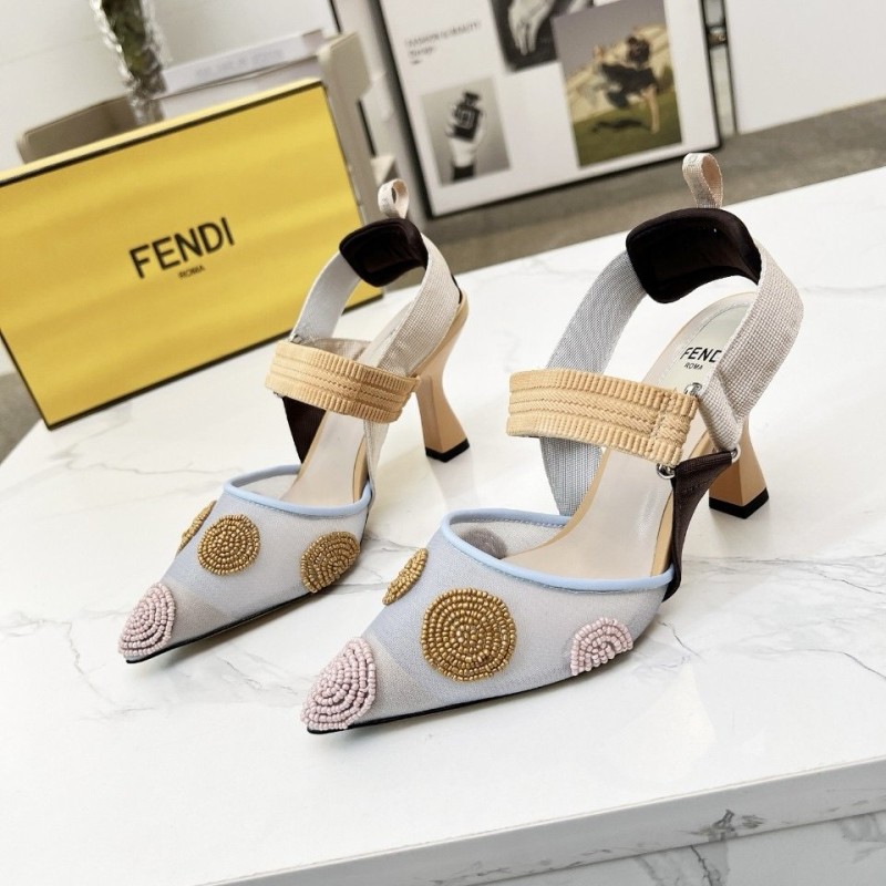 Fendi Heels Sandals