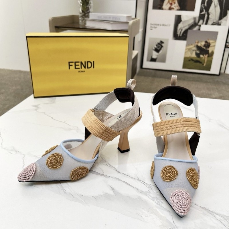 Fendi Heels Sandals