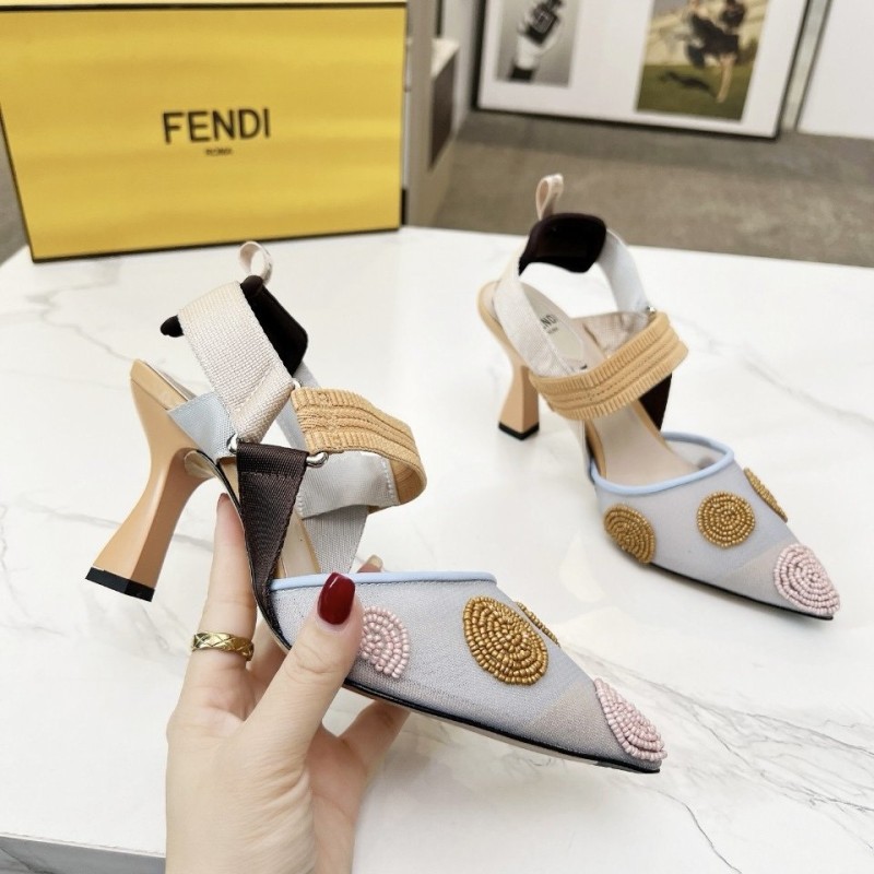 Fendi Heels Sandals
