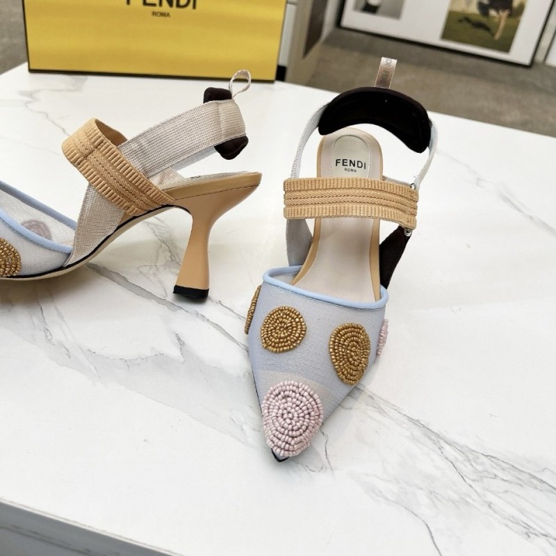 Fendi Heels Sandals