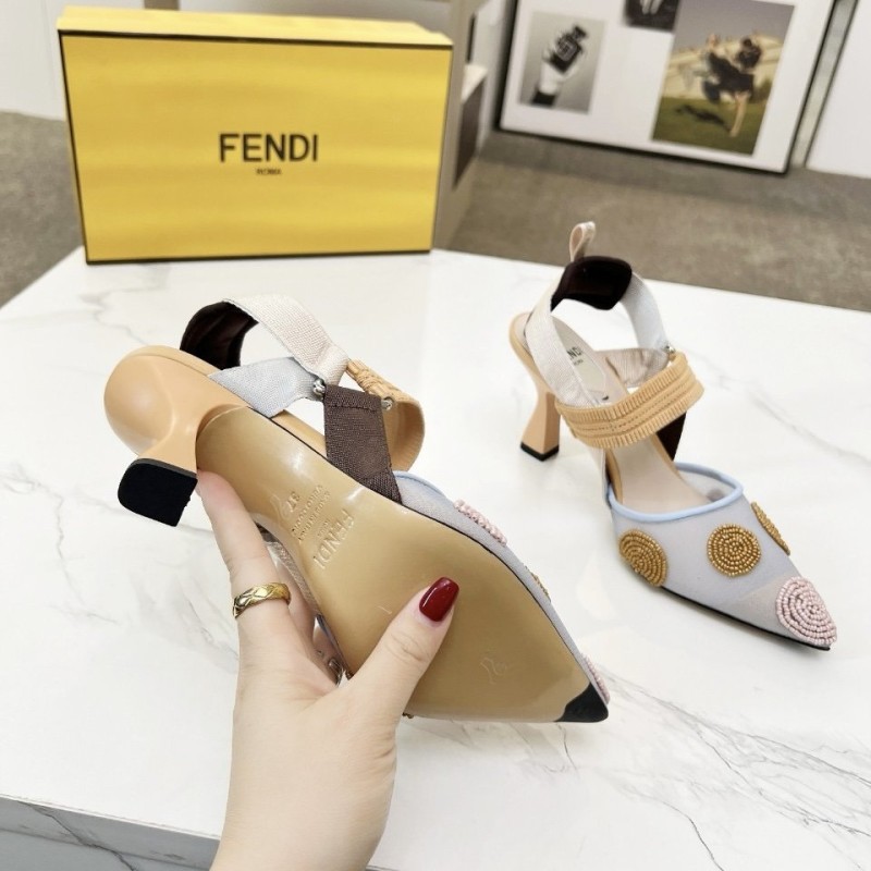 Fendi Heels Sandals