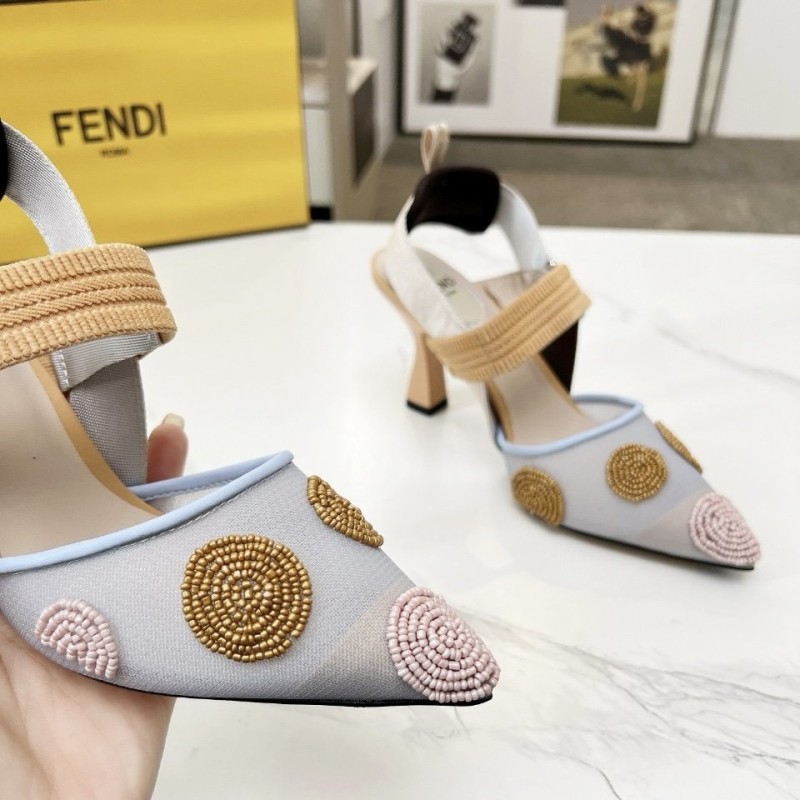 Fendi Heels Sandals