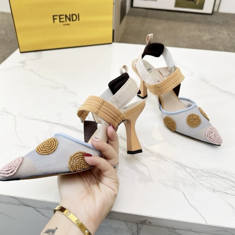 Fendi Heels Sandals