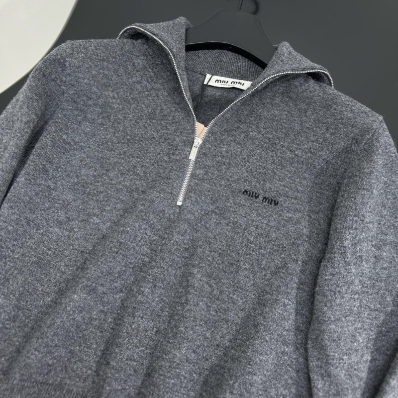 MiuMiu Zipper Sweater