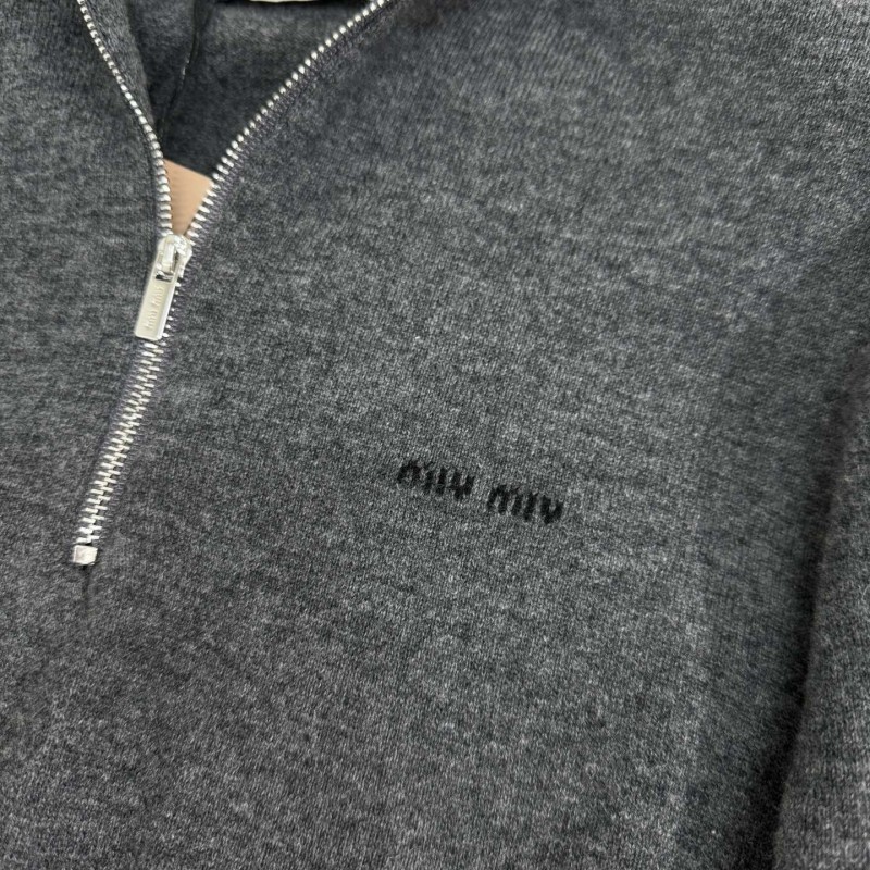 MiuMiu Zipper Sweater