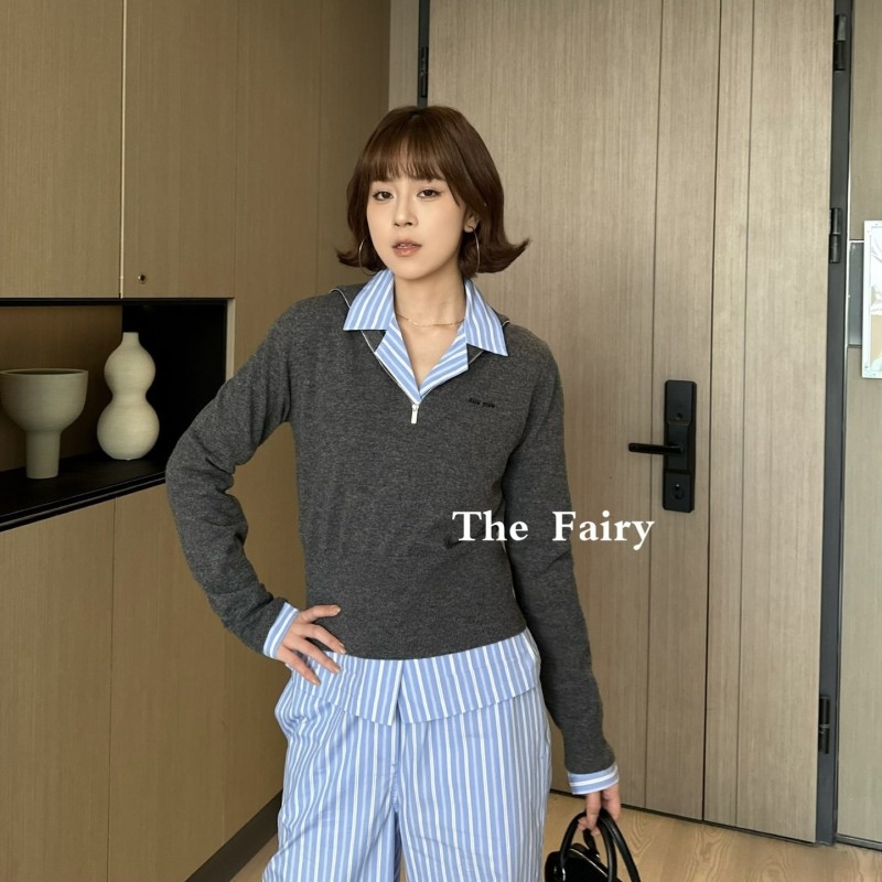 MiuMiu Zipper Sweater