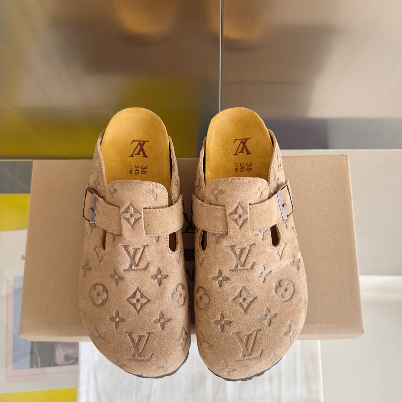 LV Birkenstock Sandals