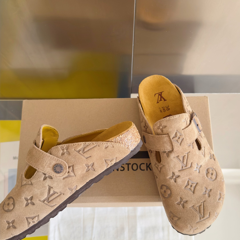 LV Birkenstock Sandals