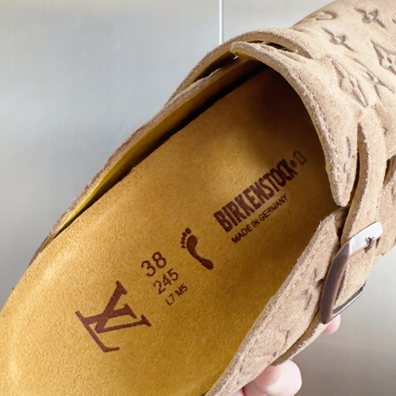 LV Birkenstock Sandals