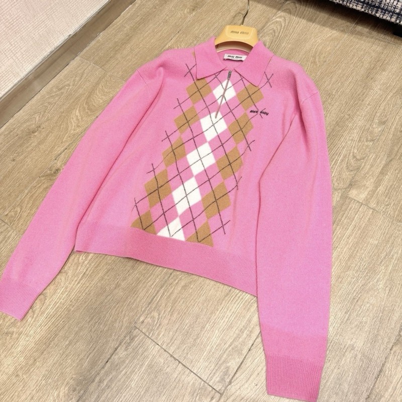 MiuMiu Polo Sweater