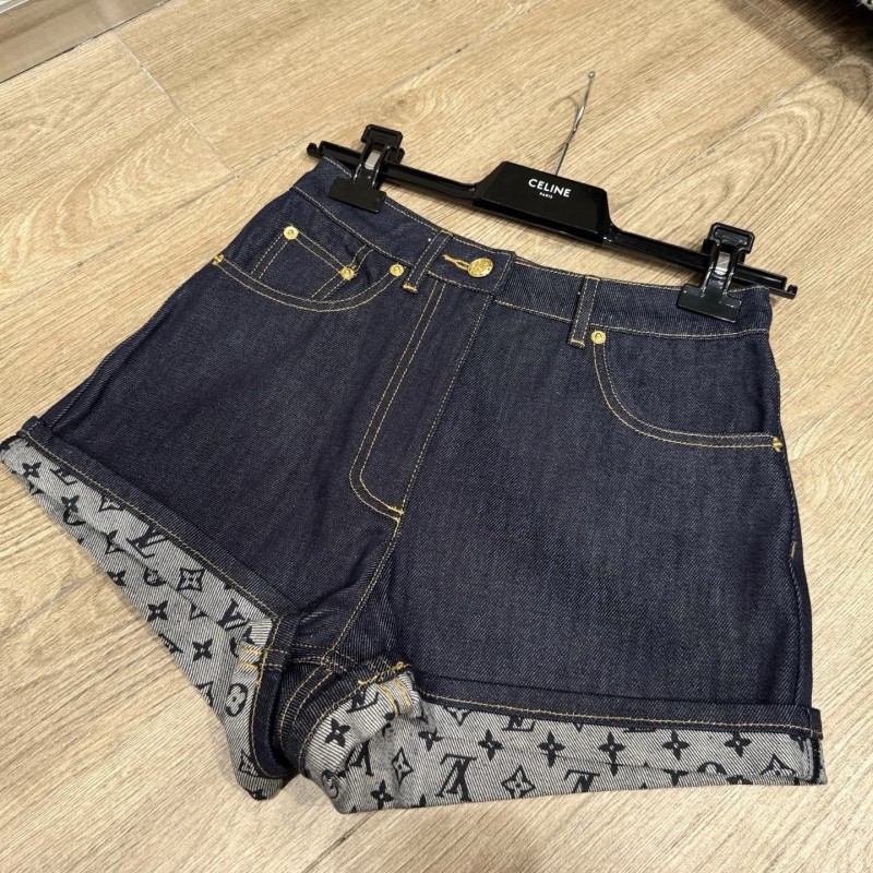 LV Denim Shorts 