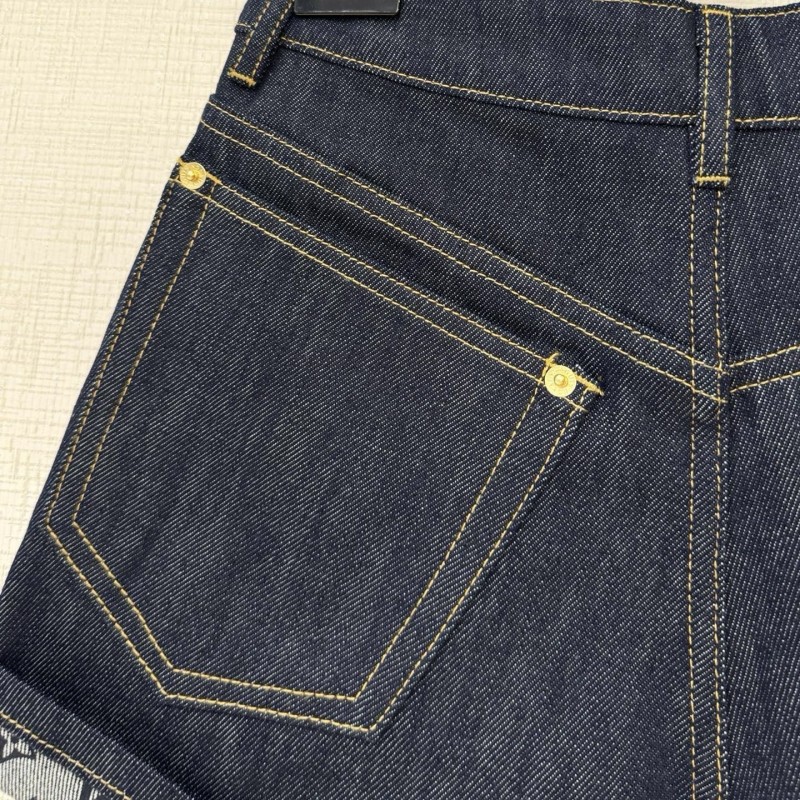 LV Denim Shorts 