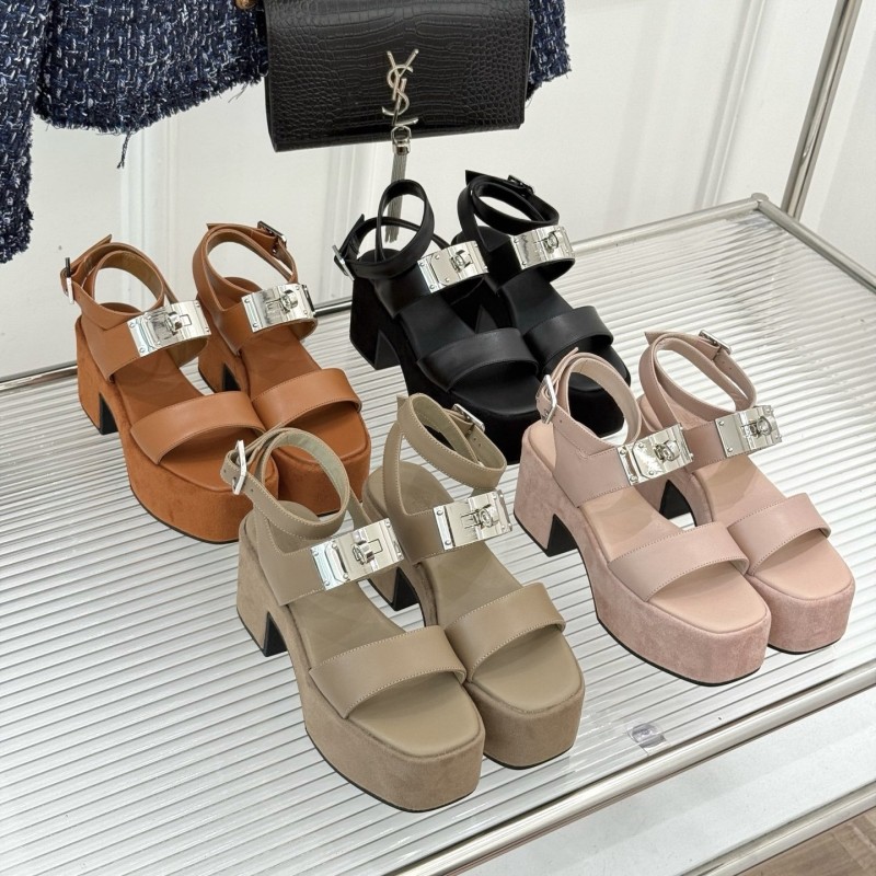 Hermes Kelly Heels Sandals