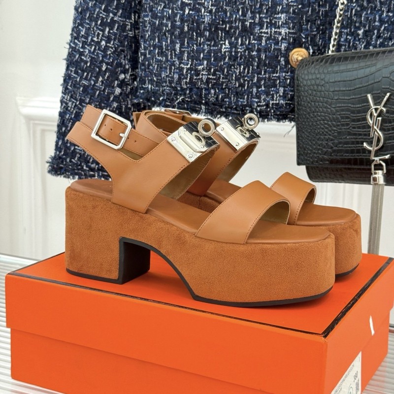 Hermes Kelly Heels Sandals