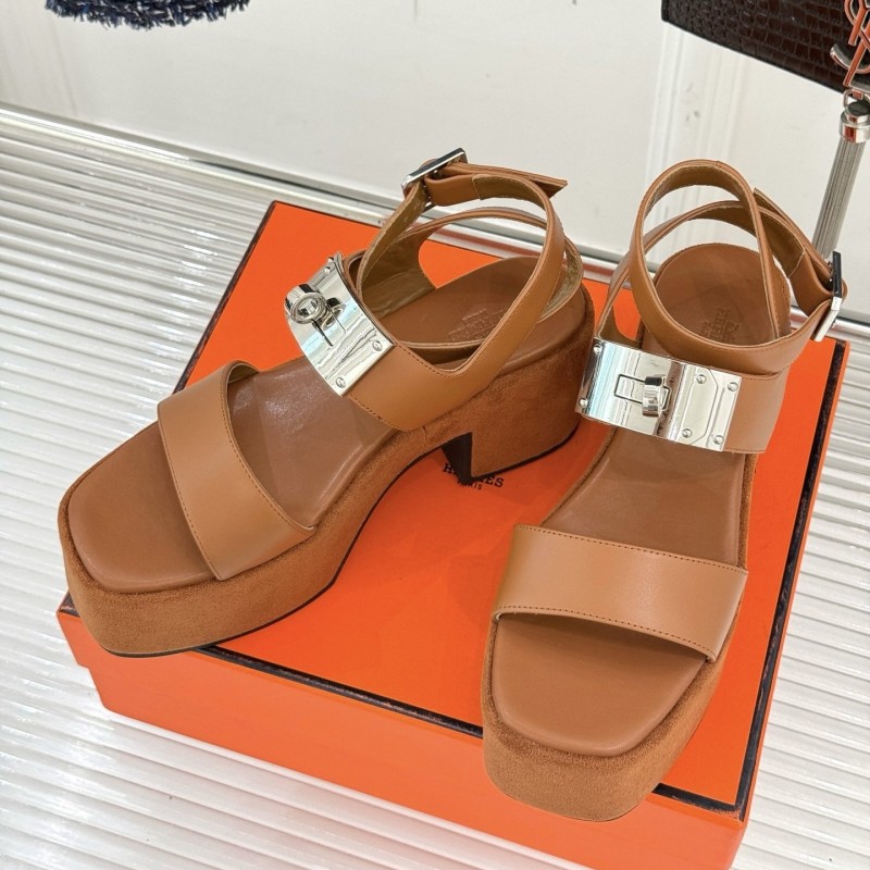 Hermes Kelly Heels Sandals