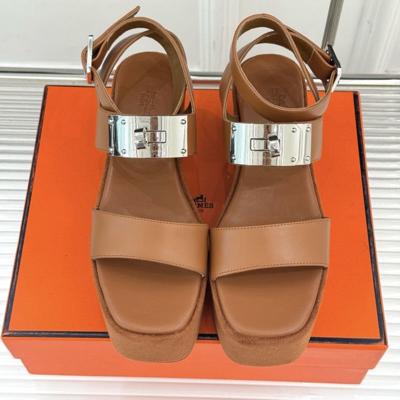 Hermes Kelly Heels Sandals