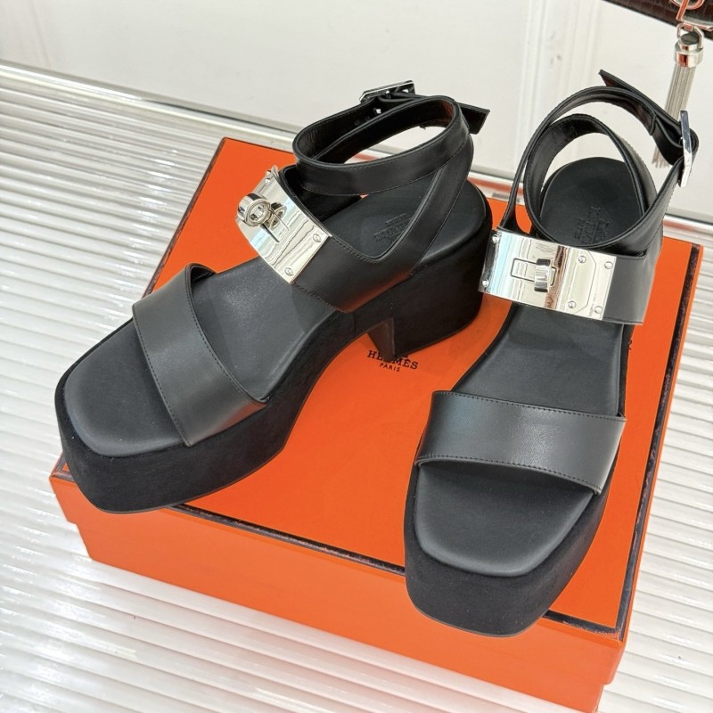 Hermes Kelly Heels Sandals