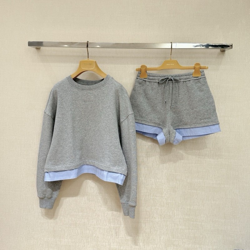 Gucci Sweater & Shorts 