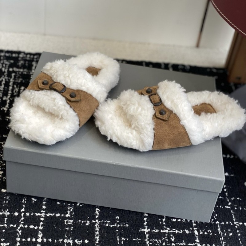 Balenciaga Unisex Slippers 