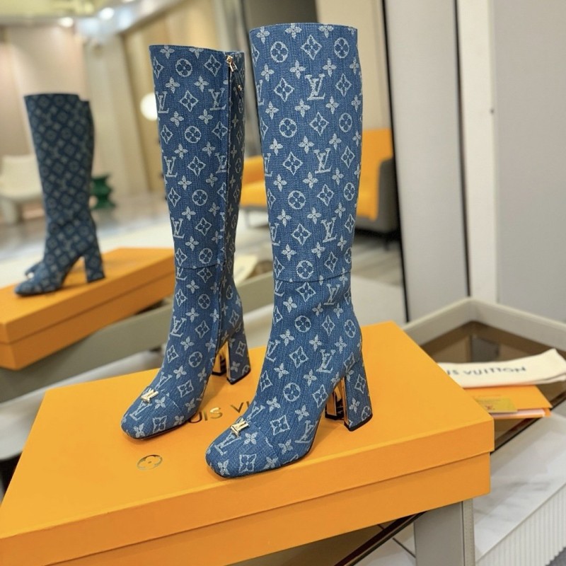 LV Boots Heels