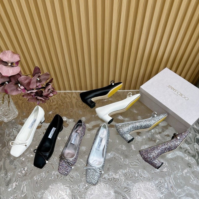 Jimmy Choo Ballet Heels Sandals