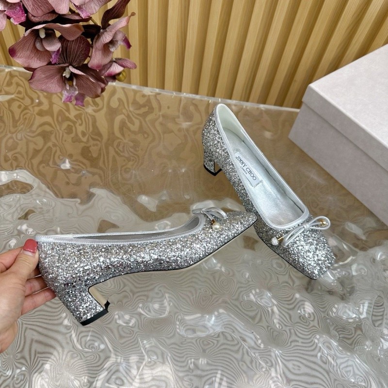 Jimmy Choo Ballet Heels Sandals