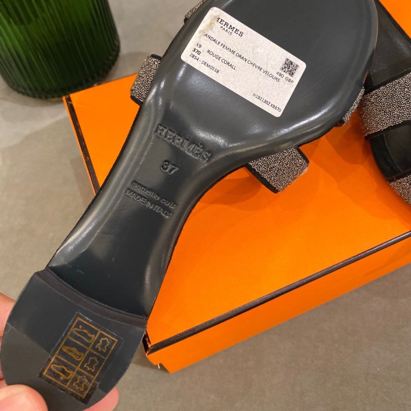 Hermes Oran Sandals