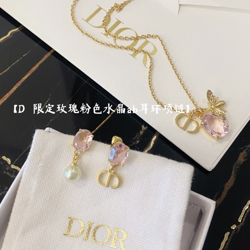 Dior Earrings / Necklace 