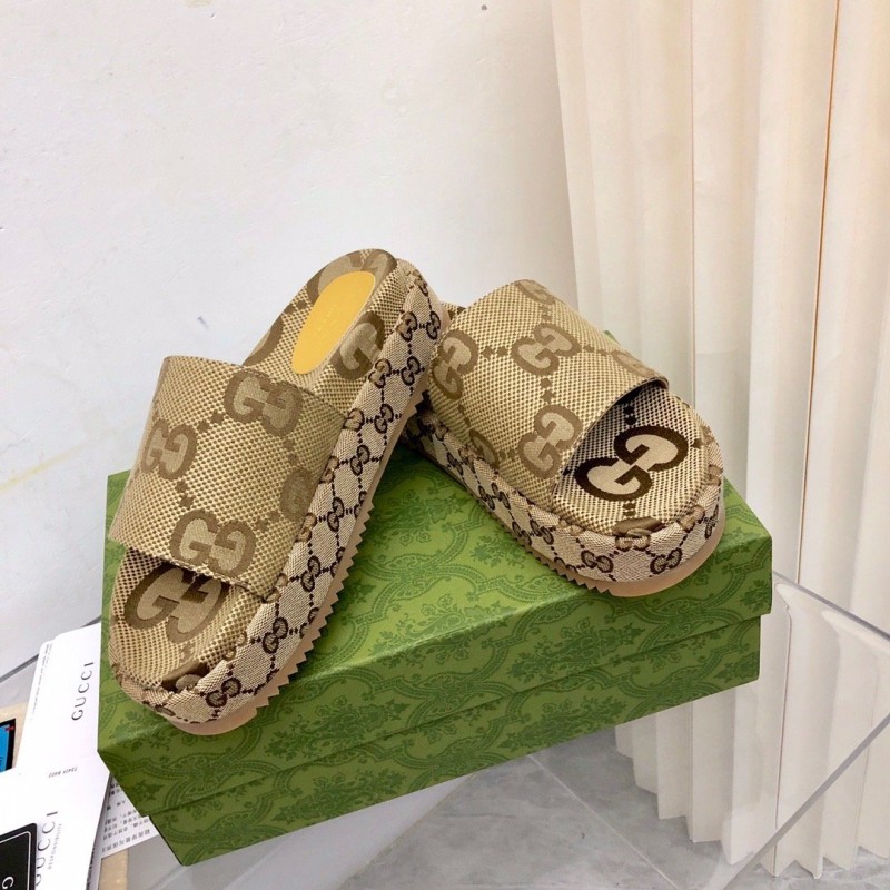 Gucci Shoes厚底拖鞋