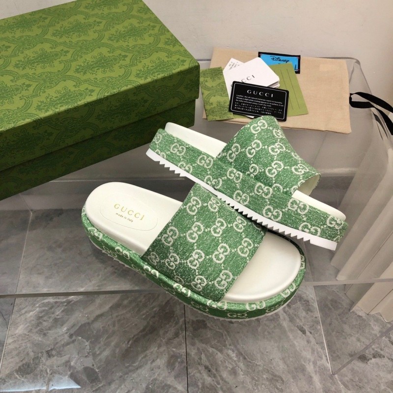 Gucci Shoes厚底拖鞋
