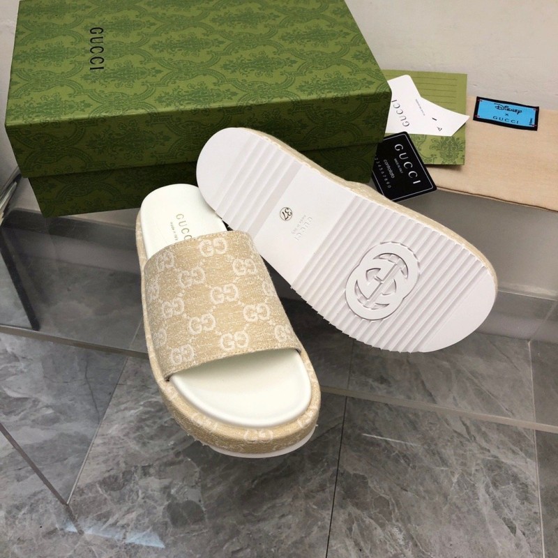 Gucci Shoes厚底拖鞋
