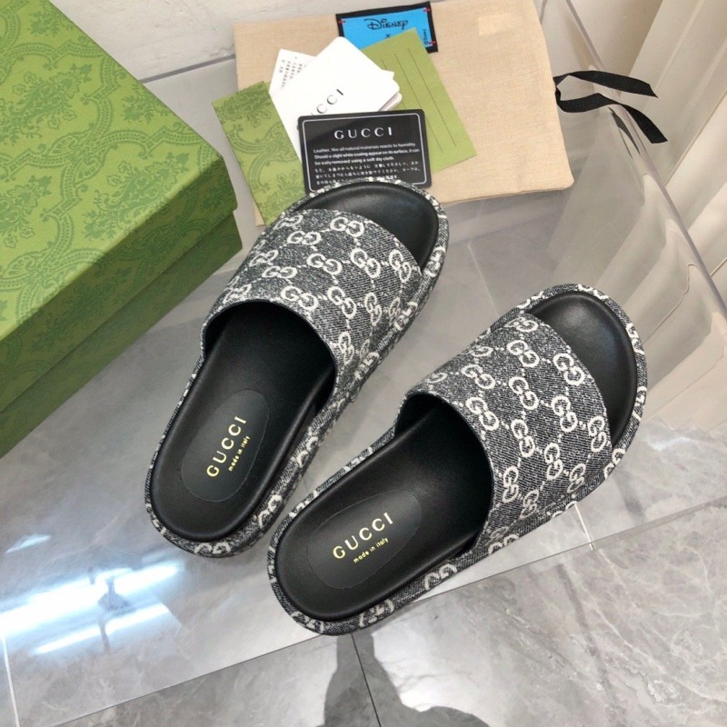 Gucci Shoes厚底拖鞋