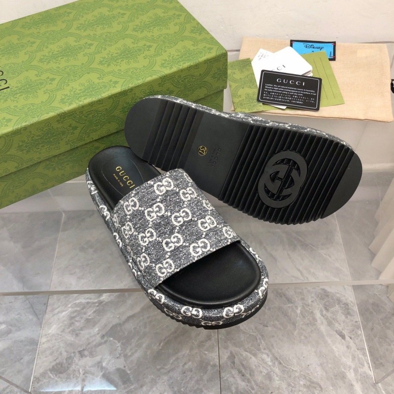 Gucci Shoes厚底拖鞋