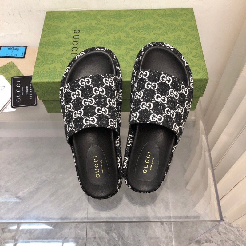 Gucci Shoes厚底拖鞋