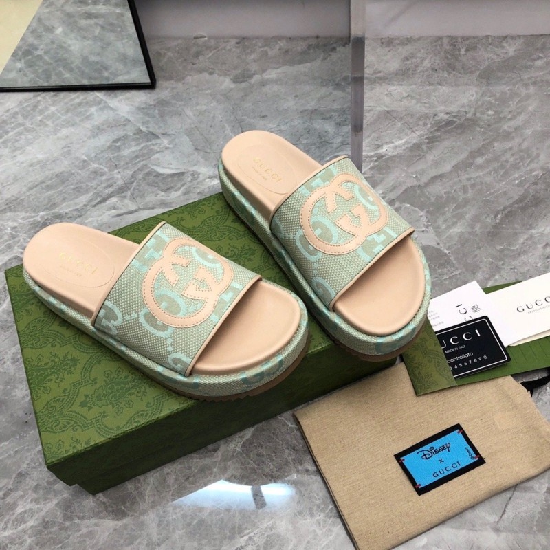 Gucci Shoes厚底拖鞋